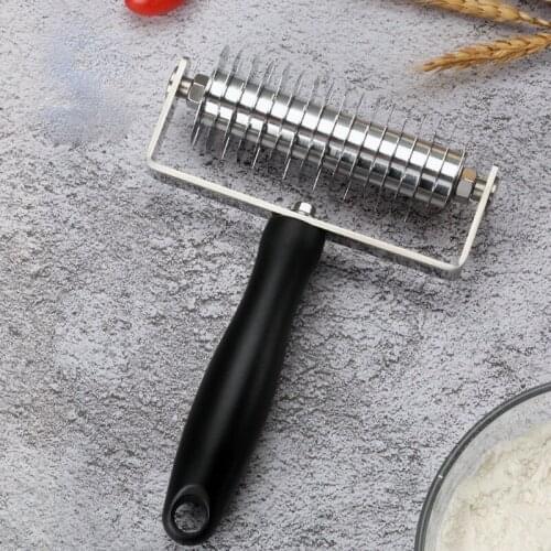 Baking Roller Puller Mesh Knife Stainless Steel Pizza Roller Multi-functional Pull Flower Knife Cooking Baking Tools for Cakes