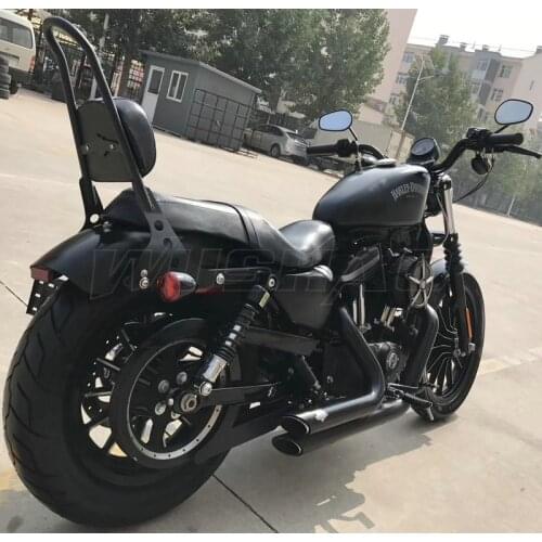 Detachable Sissy Bar For Harley Sportster Low XL 883 883R 883L XL883 1200 XL1200 Nightster Custom Passenger Backrest Cushion Pad