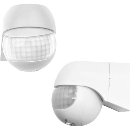 Spherical infrared human body sensor switch 110-240V high-power outdoor household waterproof smart infrared sensor switch