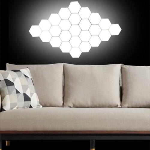 Modern LED Night Lights Quantum Modular Touch Light for Bed Room, Sensitive Lighting LED Night Light Magnetic Bedside Decoration