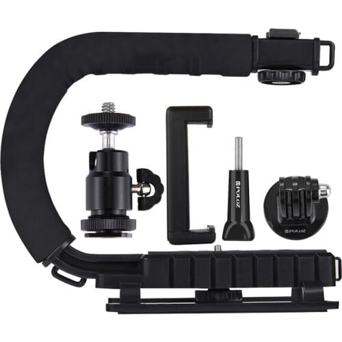 U-Shaped Portable Handheld photography Camera Holder Video Handle DV Bracket C-Shaped Steadicam Stabilizer Kit for SLR DV