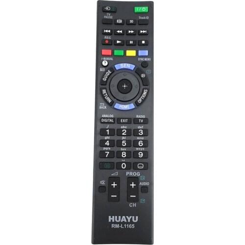 Universal Remote Control RM-L1165 for Sony LCD LED TV Bravia RM-YD102 RM-YD103