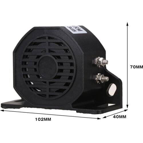 102db Universal Reverse Buzzer 12-24V Truck Backup Warning Beeper Alarm Waterproof For Vehicle Reversing Reminders