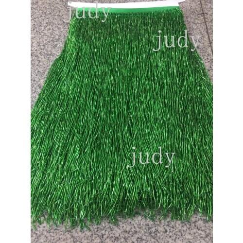 Stock tassel 5yards/bag ym190# 30cm army green straight tassel stock for sawing dress fringe trim alibaba express