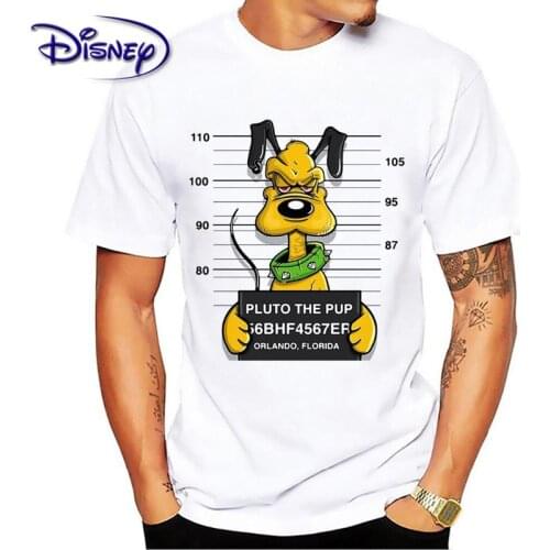 Disney Mickey Mouse female letter print Mickey cartoon T-shirt men and women same paragraph short sleeve bottoming hot sale