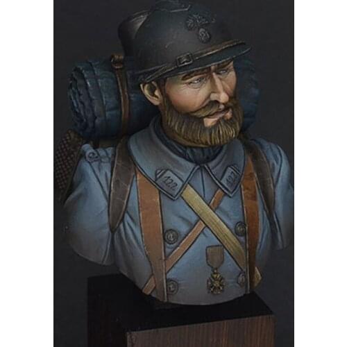 1/12 Scale Unpainted Resin bust 137 Corps collection bust