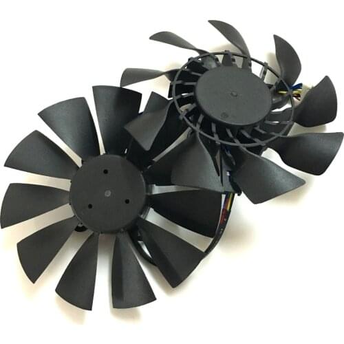 1 Pair T129215SU Cooler Fan for ASUS GeForce GTX 780 DirectCU II GTX780-DC2OC-3GD5 Heatsink Cooling