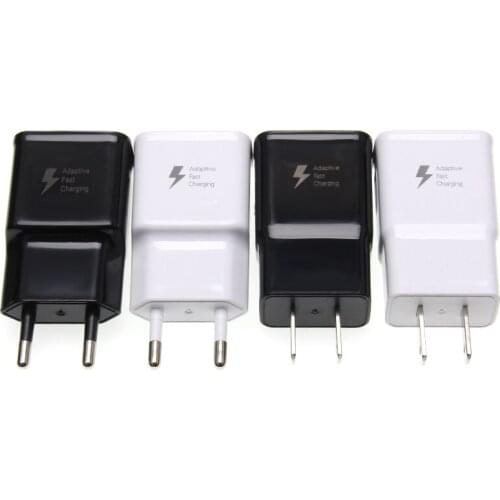9V-1.67A 5V 2A US/EU Plug adaptive Fast Charging Travel adapter Wall Fast Charger For iPhone Samsung wholesale 50pcs/lot
