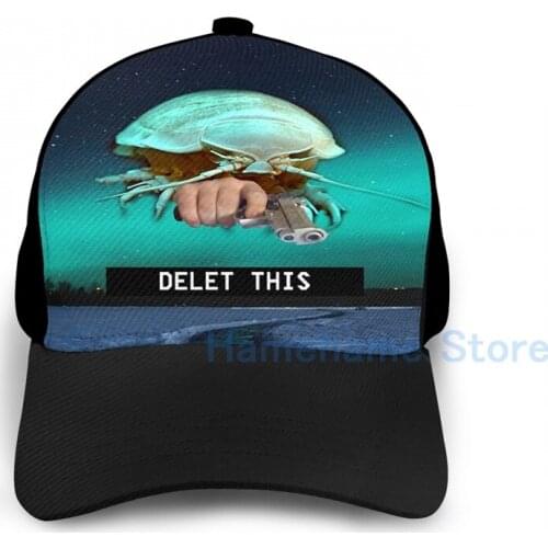 Fashion Ghetto Isopod Basketball Cap men women Graphic print black Unisex adult hat