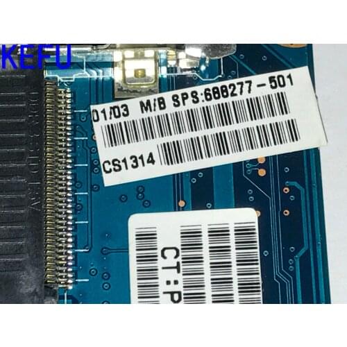KEFU STOCK FULLY TESTED 688287-501 For HP 1000 2000 CQ45 Laptop Motherboard WITH ONBOARD PROCESSOR