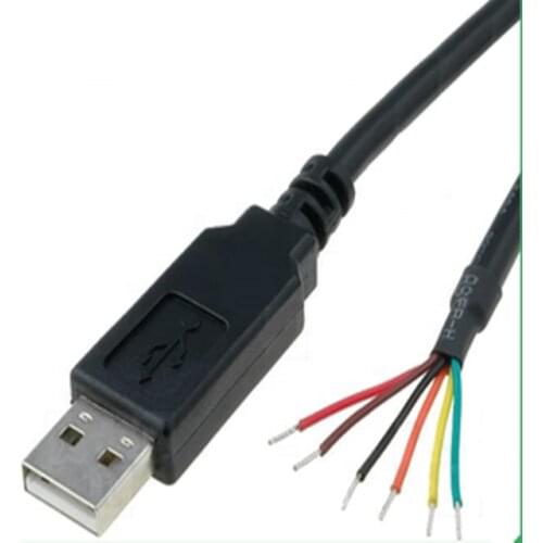 FTDI chip USB to TTL232 3.3V or 5V converter serial cable brush machine cable suitable for development board