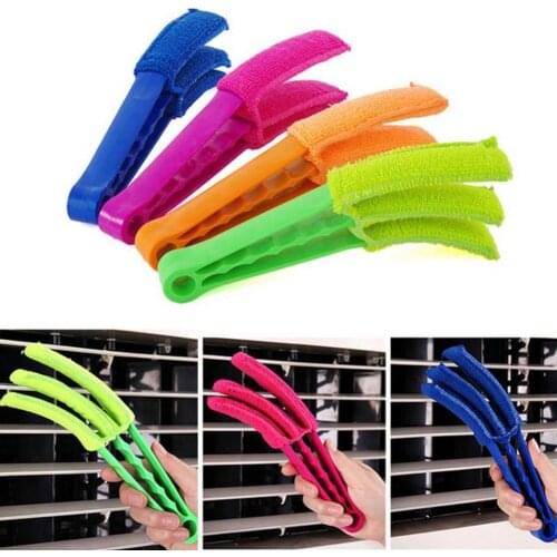 Cleaning Clip Brush Head Removable And Washable Blinds Cleaning Brush Air Conditioning Air Outlet Dead Angle Gap Brush Cleaning