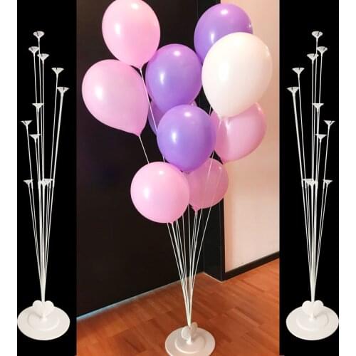 Birthday Party Balloons Stand Balloon Holder Column Plastic Balloon Stick Birthday Party Decorations Kids Adult Wedding Baloon