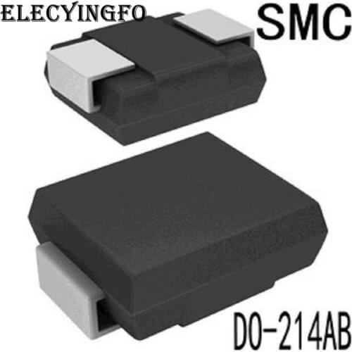 50pcs/lot Diode SS34 SMC SCHOTTKY DIODE 3A 40V