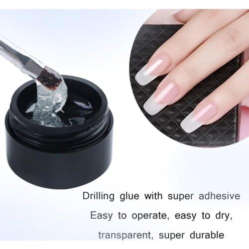 5g Nail Repair Gel Quick to Absorb Fixing Cracks Transparent Cracked Polish Fiber Repair Gel for Protect