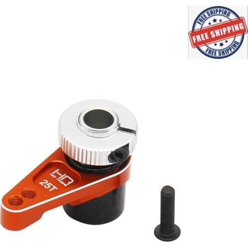 Hot Racing HR 25T Servo Saver Arm with Clamping Adjuster Nut for Axial RBX10 Ryft 1/10 RC CAR PART