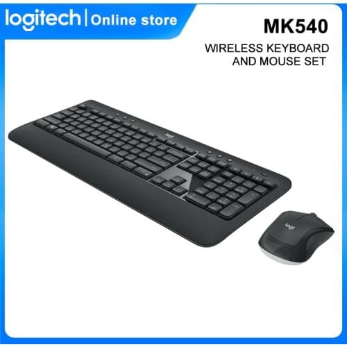 Logitech MK540 Wireless Keyboard Mouse Combos With Unifying USB Receiver Mice For PC Laptop
