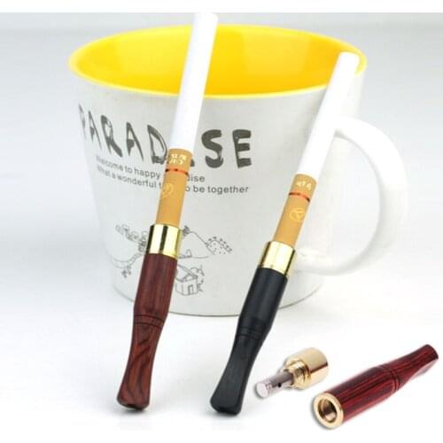 Smoking Pipe Bit Straight Filter Wooden Polish Smoke 6mm/8mm Cigarette Holder Y9UA