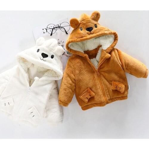 New Baby Infant Jacket Girls and Boys Hooded Winter Coats 6M-3 Old Newborn Autmumn Winter 9BA005