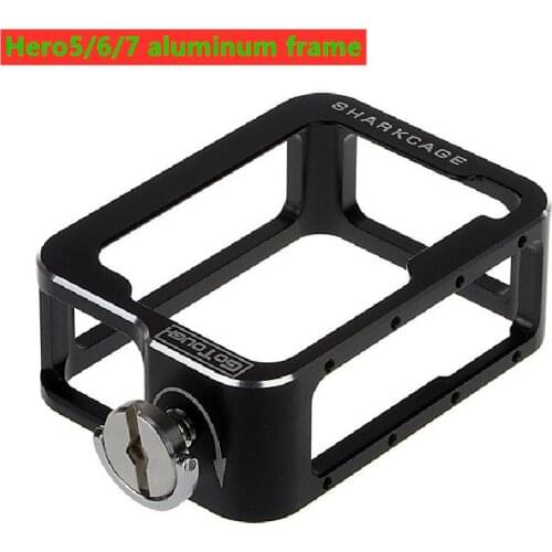 NEW American For Fotodiox for GoPro Hero5 Cover HERO6 Metal Dog Cage Multifunctional Aluminum Ally Outer Frame HERO7 Shell