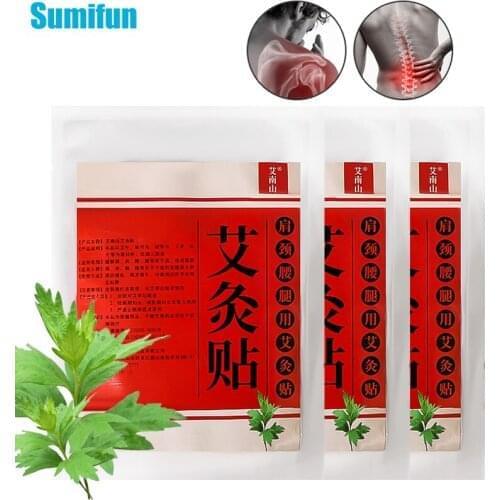 20/40/60/80/100Pcs Wormwood Patch Arthritis Warm Plaster Shoulder Neck Back Waist Pain Relief Herbal Medicine Plaster Healthcare