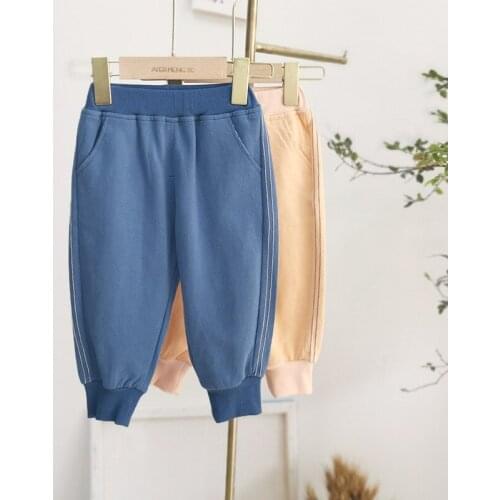 2 3 4 5 6 Y Toddler Boys Pants Spring Autumn Casual Elastic Waist Harem Pants for Boys 2020 Baby Kids Trousers Child Sweatpants