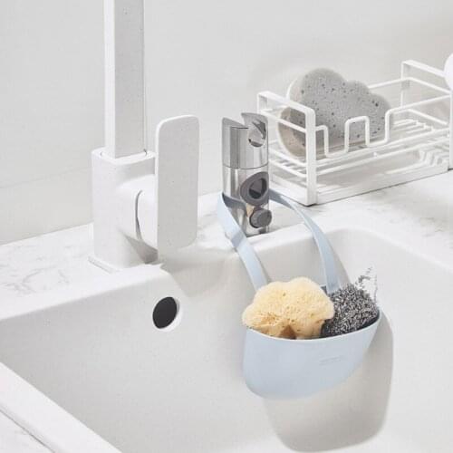 Portable Kitchen Sink Drain Rack Debris Rack Storage Basket Sponge Soap Faucet Organizer Shelf Home Kitchen Tool, 5 Colors