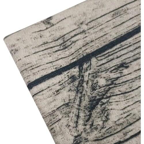 Wood Grain Printed Cotton Linen Fabric For Patchwork Handmade DIY Sewing Material For Tablecloth Pillowcover Photo Background