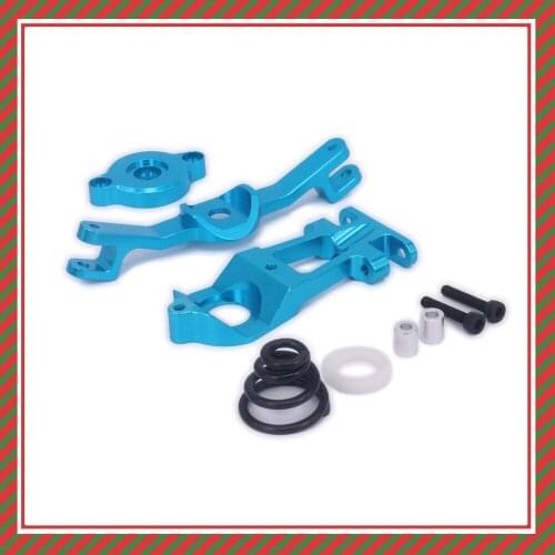 1Set Steering Servo Saver Complete Set For Rc Hobby Car 1/10 Traxxas E-Revo Summit Slayer Maxx Revo3.3 Alloy ERO-010 5344 Truck