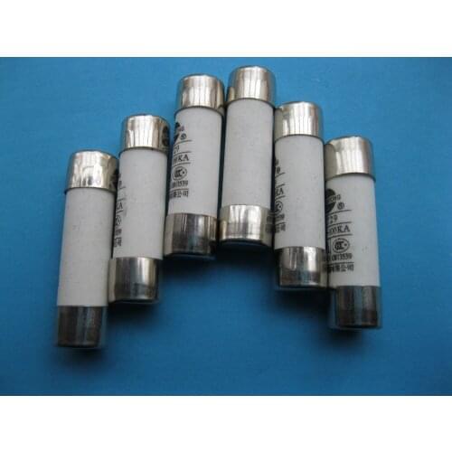 260 Pcs Ceramic Fuse Powder Filled Cartridge Cylindrical 380V 2A 8.5mm x 31.5mm