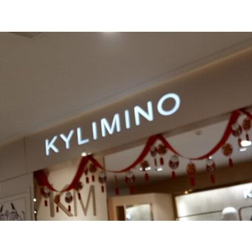 Factory direct acrylic LED letter logo outdoor luminous letters