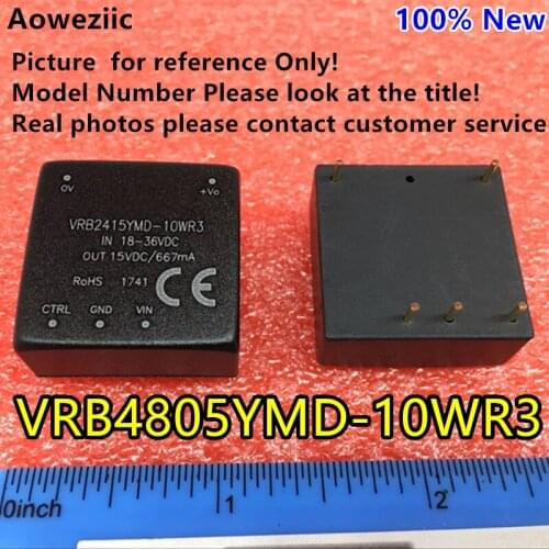 Aoweziic VRB4805YMD-10WR3 VRB4805YMD-10W VRB4805 New Original DIP Input: 36-75V Output: 5V 2A DC-DC 1.5KV Voltage Isolate