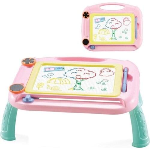 Color Drawing Board Table Magnetic Drawing Board Graffiti Painting Board Learning Educational Graffiti Toys Children Gifts