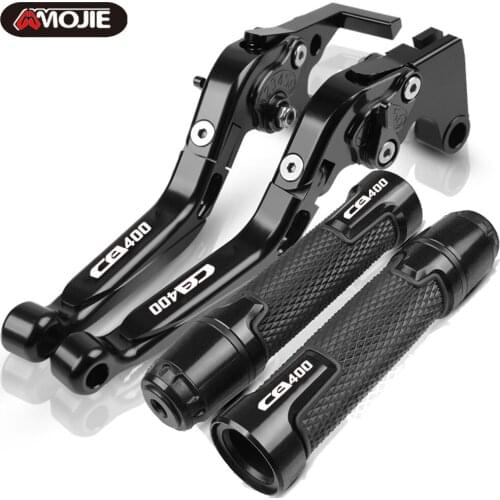 For HONDA cb400 CB400SF CB400VTEC 1992 1993 1994 1995 1996 1997 1998 Motorcycle Brake Clutch Levers Handlebar Hand Grips ends