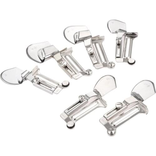 DRELD A11 1 Needle Industrial Lockstitch Sewing Machine Sewing Hemmer Overlock Folder Binder Fit For Juki Singer Brother 1/8"-1"