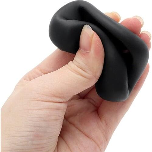 Elastic Penis Ring Delay Ejaculation Liquid Silicone Soft Cock Ring Sex Toys for Men Long Lasting Adult Products Sex Shop