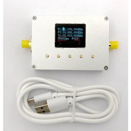 LMX2595 10MHZ-19GHZ Signal generator RF Module RF Source Sweep Source Phase Locked Loop digital OLED display