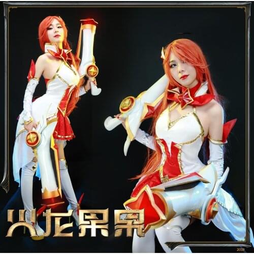 Game LOL Star Guardian Miss Fortune Cosplay Costume Halloween Uniform Custom Made