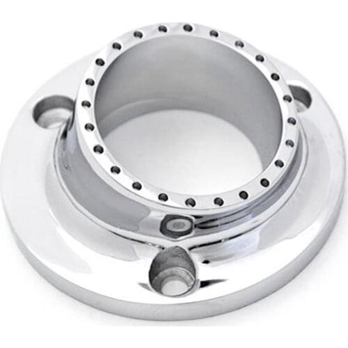 Brand new 100% ATV Exhaust Tip Muffler Power Polished Chrome For 2002-2008 Yamaha Grizzly 660 ATV