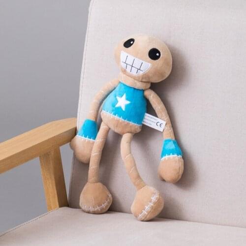 35CM Kick The Buddy Plush Doll Cute Cartoon Game Soft Plushie Figure Stuffed Toys For Boys Girls Children Funny Christmas Gift