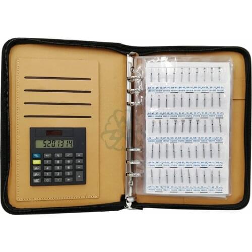 Dental Diamond Bur Sample Book 210 Models/pcs Diamond Bur Catalog Dental Material FG burs for Student Teaching