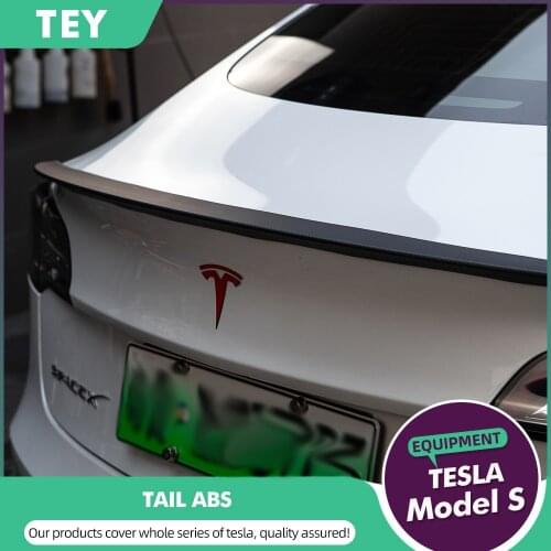 Model3 High Performance Version Trunk Wing Spoiler For Tesla Model 3 Spoiler Real Carbon Fiber 2017-2020 Model Three Accessories