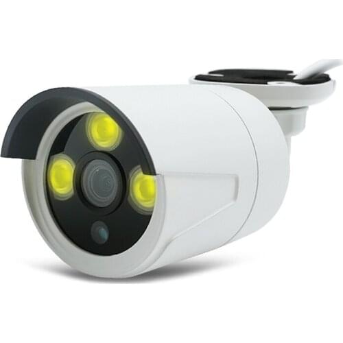 XM CCTV Coaxial 4 in 1 AHD Warm Light Full Color 1080P 5MP Household Outdoor Waterproof 3 Lights Bullet Camera