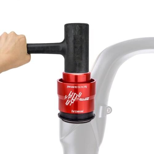 ZTTO 4 in 1 Bicycle Front Fork Dust Seal Installation Driver Tool for 32/34/35/36mm Mountain Bike Suspension Fork