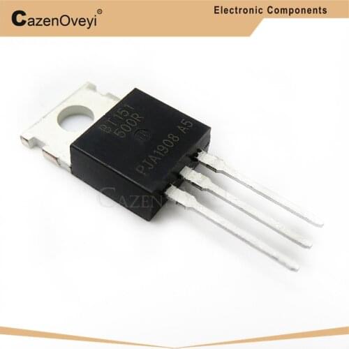 5pcs/lot BT151-500R BT151 BT151-500 12A 500V TO-220 new original In Stock