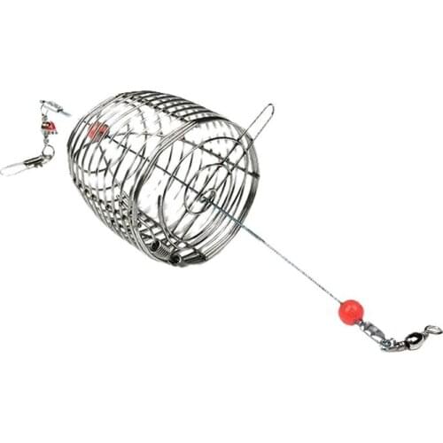 11g bait cage for boat fishing tackle product steel 1piece big type cage all for fishing accessories