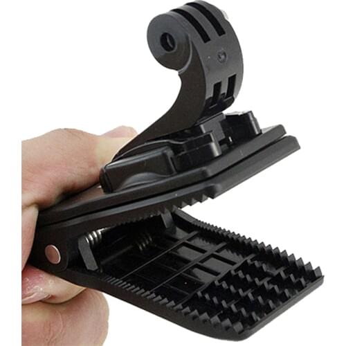 360 Rotary Backpack Hat Mounts Clip Fast Clamp Mount for GoPro 2 3+ 4 Session GDeals