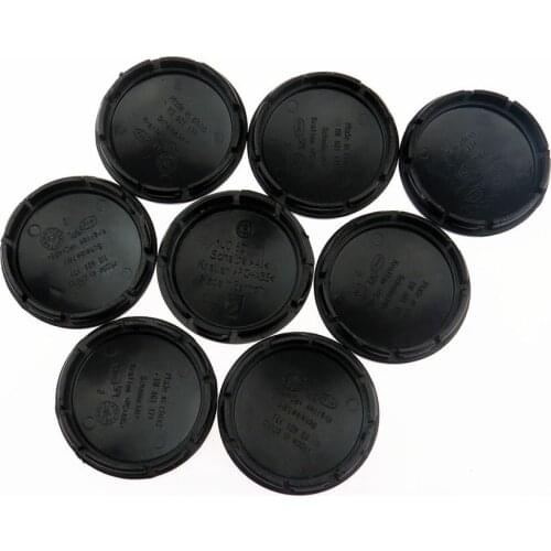 8 Pcs 1J0601171 56mm Black Wheel Center Hub Caps Rim Center Cover For Golf MK6 New Lavida Voyage Saveiro 1J0 601 171