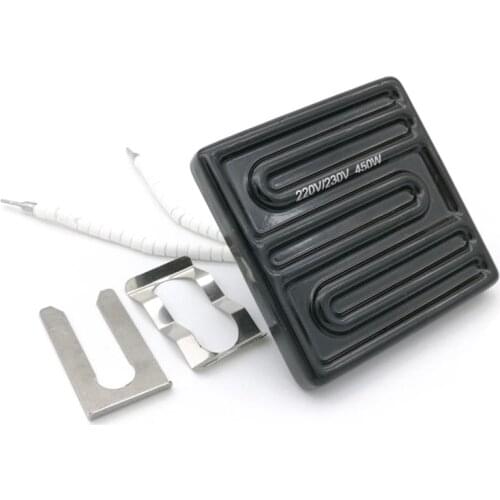 ABSF 80x80Mm 450W Infrared Top Ceramic Heater Heating Plate For Bga Station Ir6000 Ir6500 Ir-Pro-Sc