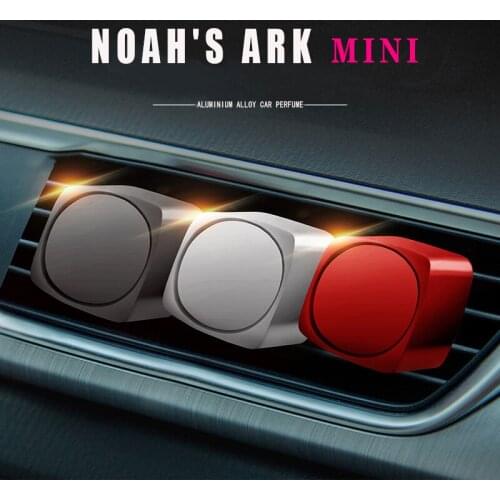 Car Perfume Aluminum Alloy Air Outlet Fragrance Enduring Fragrance Car Placed In The Car Perfume Personality Bright Spot